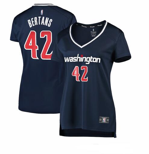 Camiseta baloncesto Davis Bertans 42 statement edition Armada Washington Wizards Mujer