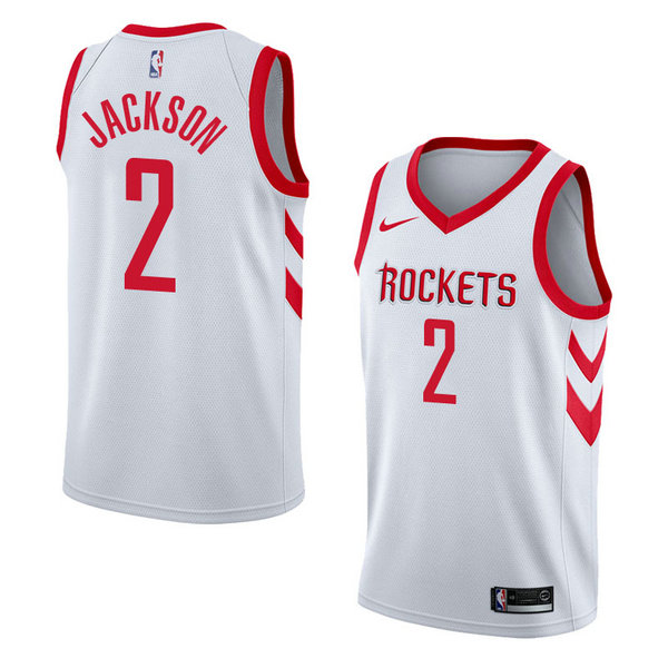 Camiseta baloncesto Demetrius Jackson 2 Association 2018 Blanco Houston Rockets Hombre