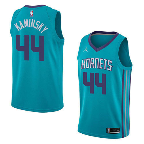 Camiseta baloncesto Frank Kaminsky 44 Icon 2018 Verde Charlotte Hornets Hombre