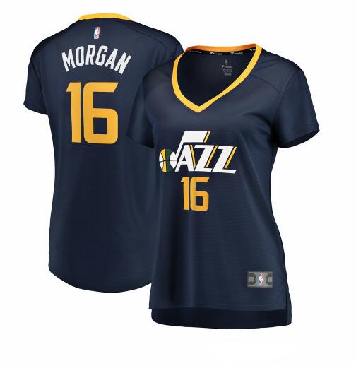 Camiseta baloncesto Juwan Morgan 16 icon edition Armada Utah Jazz Mujer