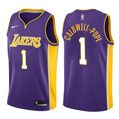 Camiseta baloncesto Kentavious Caldwell-Pope 1 Statement 2017-18 P鐓pura Los Angeles Lakers Hombre