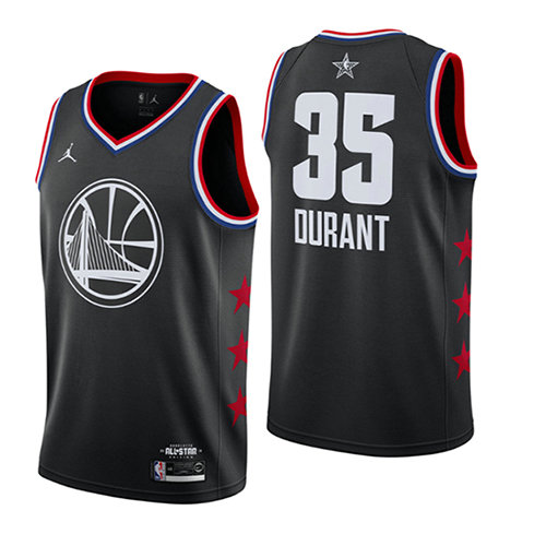 Camiseta baloncesto Kevin Durant 35 Negro All Star 2019 Hombre