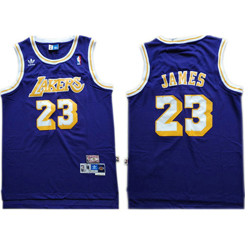 Camiseta baloncesto Lebron James 23 Azul Los Angeles Lakers Hombre