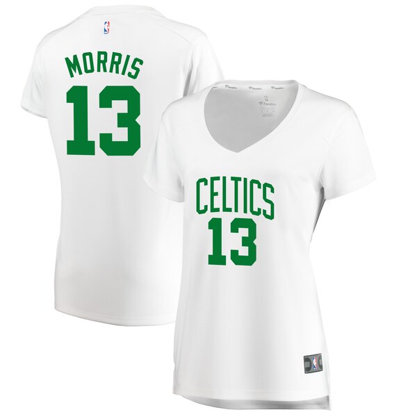 Camiseta baloncesto Marcus Morris 13 association edition Blanco Boston Celtics Mujer