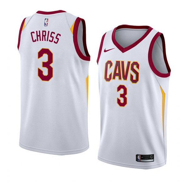 Camiseta baloncesto Marquese Chriss 3 Association 2018 Blanco Cleveland Cavaliers Hombre