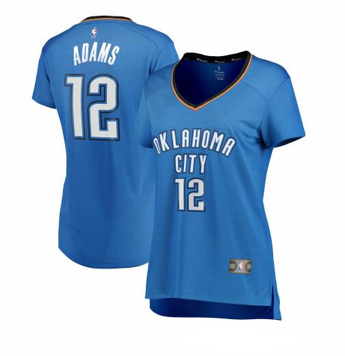 Camiseta baloncesto Steven Adams 12 icon edition Azul Oklahoma City Thunder Mujer