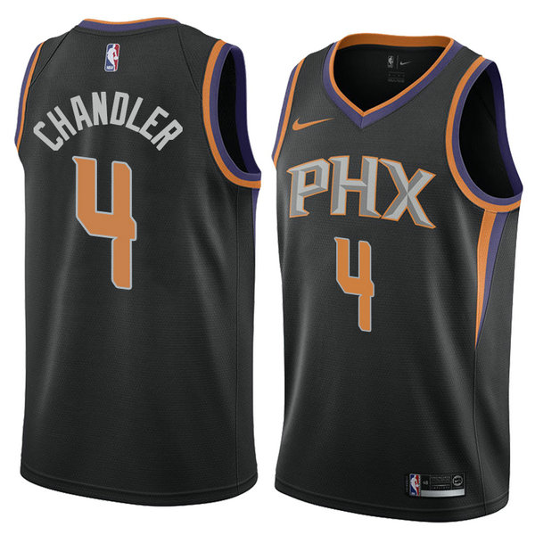 Camiseta baloncesto Tyson Chandler 4 Statement 2018 Negro Phoenix Suns Hombre