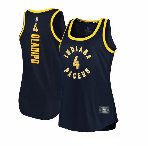 Camiseta baloncesto Victor Oladipo 4 clasico Armada Indiana Pacers Mujer