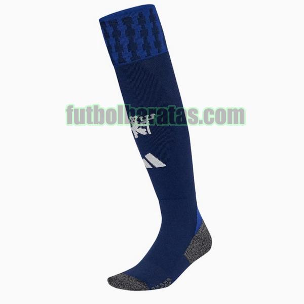 calcetines manchester united 2024 2025 azul segunda