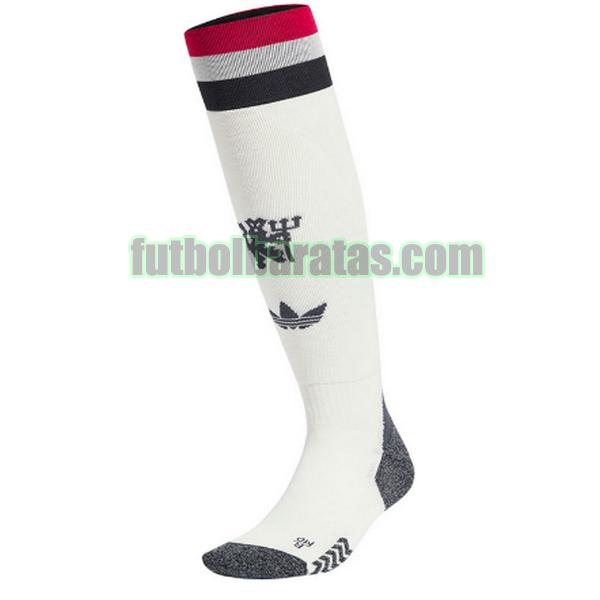 calcetines manchester united 2024 2025 blanco tercera