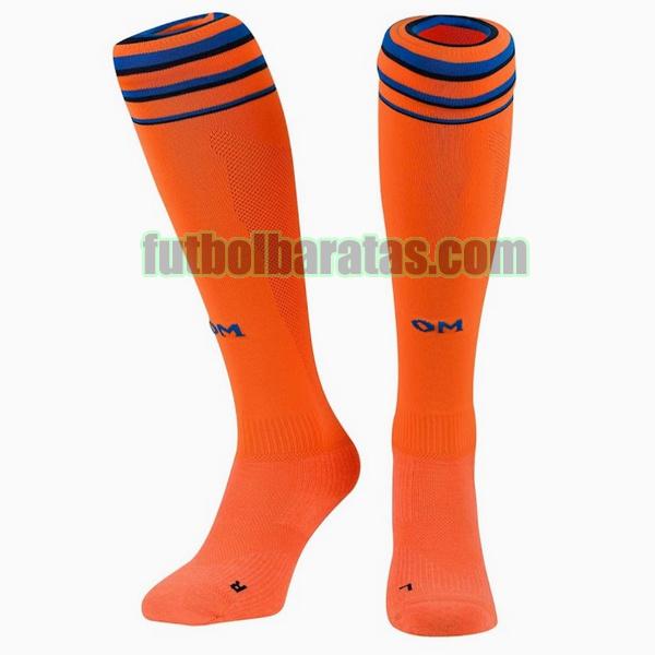 calcetines marsella 2024 2025 naranja tercera