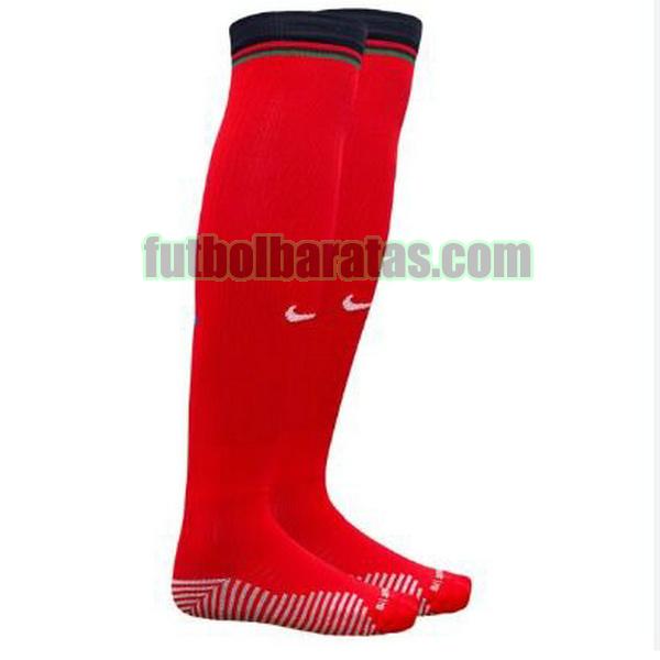 calcetines portugal 2024 rojo primera