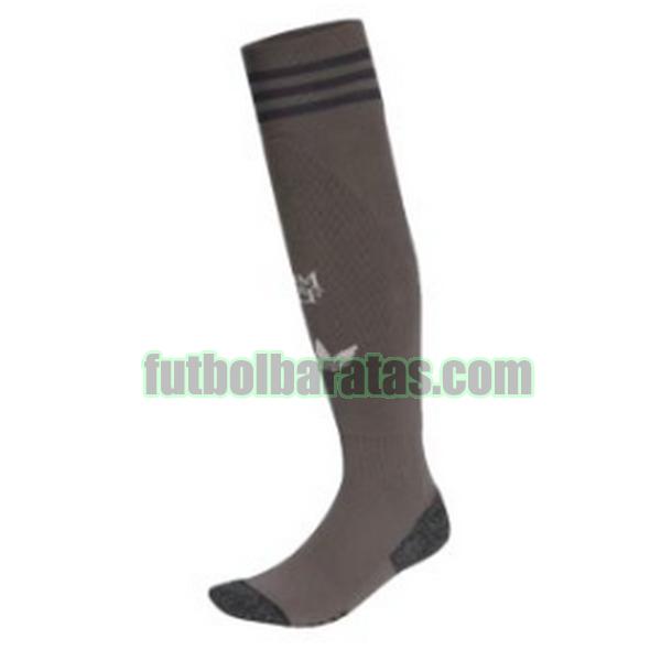 calcetines real madrid 2024 2025 gris tercera