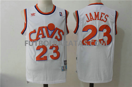 camiseta LeBron james 23 cleveland cavaliers 2017 blanc