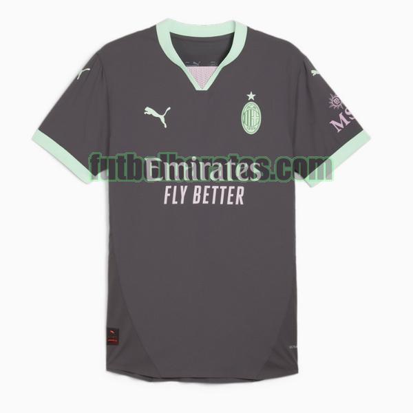 camiseta ac milan 2024 2025 negro tercera