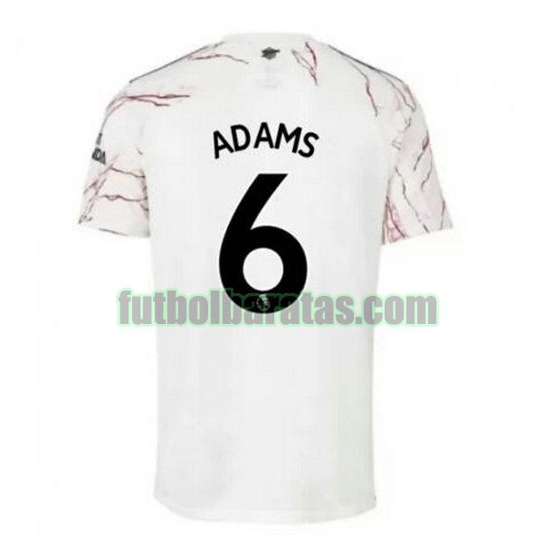 camiseta adams 6 arsenal 2020-2021 segunda