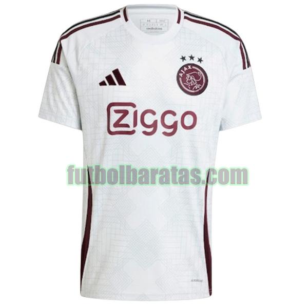 camiseta ajax 2024 2025 blanco tercera