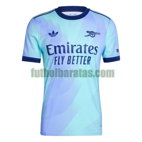 camiseta arsenal 2024 2025 azul verde tercera