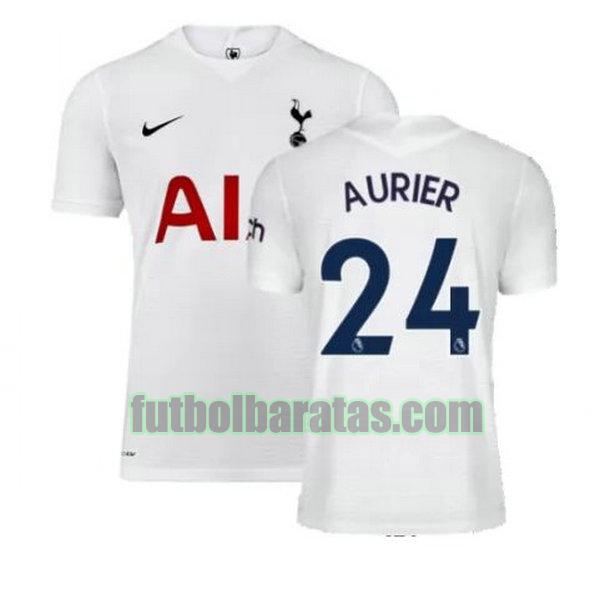 camiseta aurier 24 tottenham hotspur 2021 2022 blanco primera