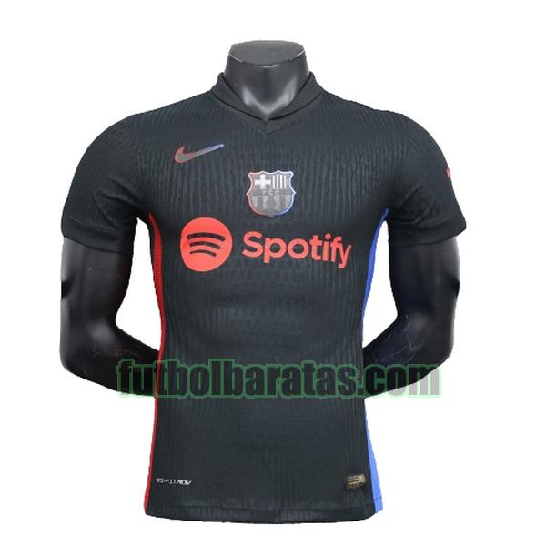 camiseta barcelona 2024 2025 negro segunda player