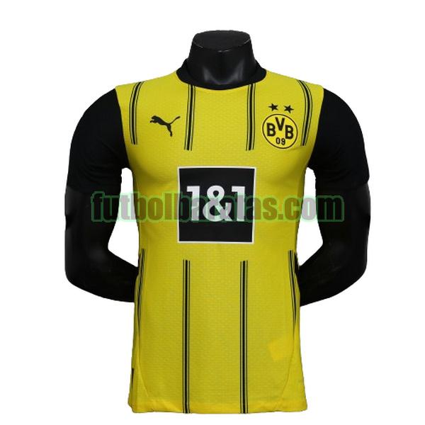 camiseta borussia dortmund 2024 2025 amarillo primera player