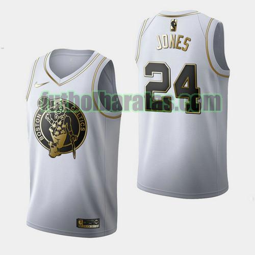 camiseta city edition 19 20 sam jones 24 boston celtics blanco hombre