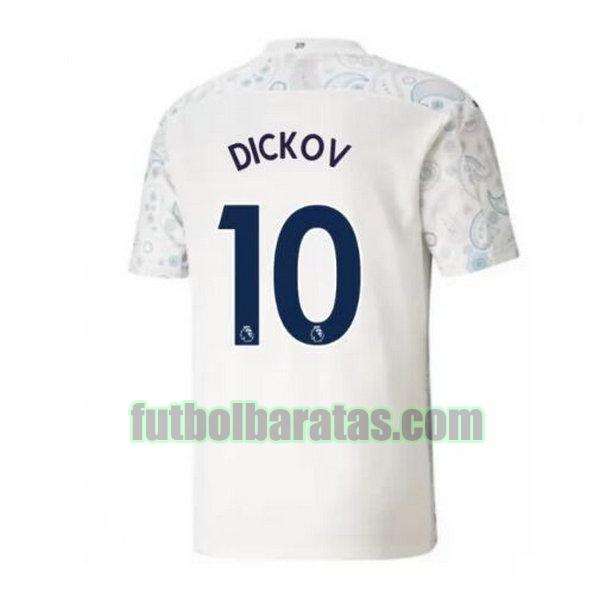 camiseta dickov 10 manchester city 2020-2021 tercera