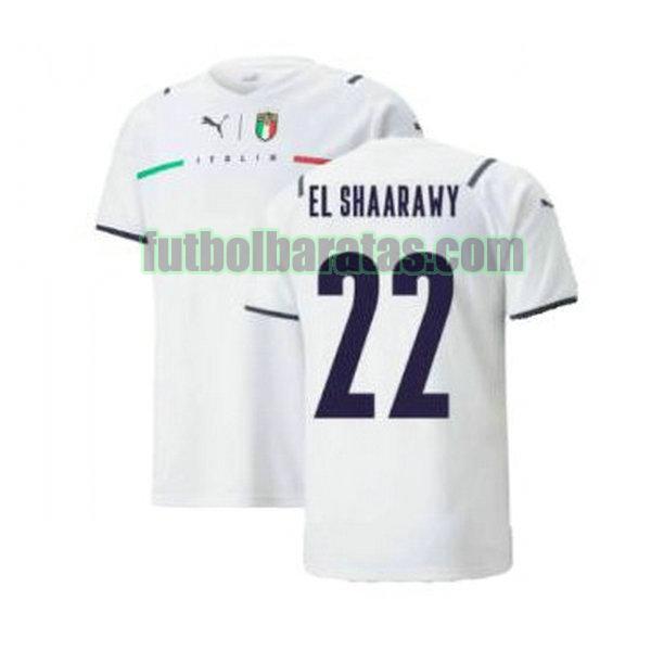 camiseta el shaarawy 22 ac milan 2021 2022 blanco segunda