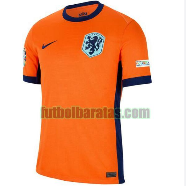 camiseta holanda 2024 naranja primera