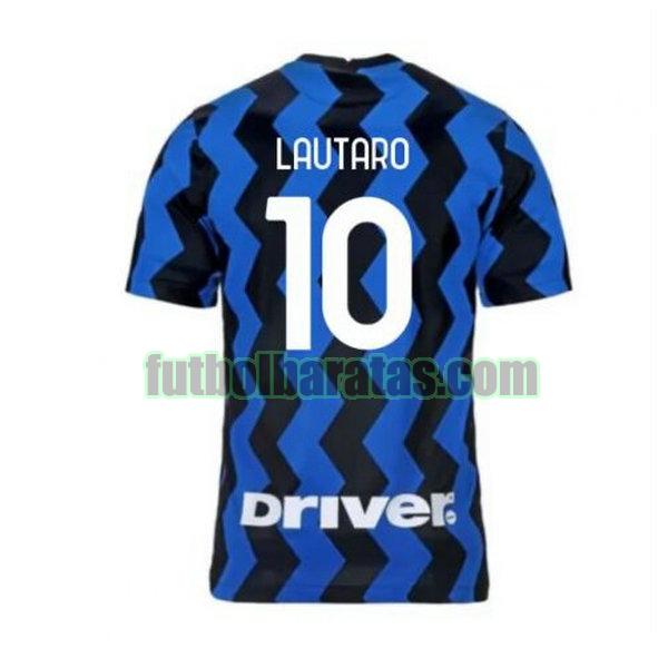 camiseta lautaro 10 inter milán 2020-2021 primera