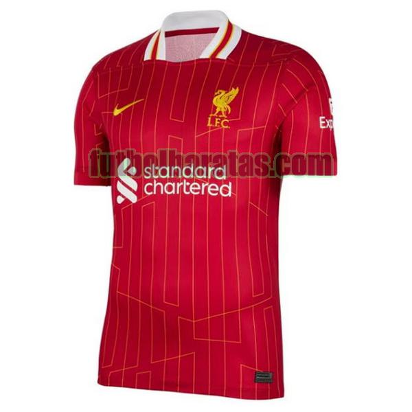 camiseta liverpool 2024 2025 rojo primera