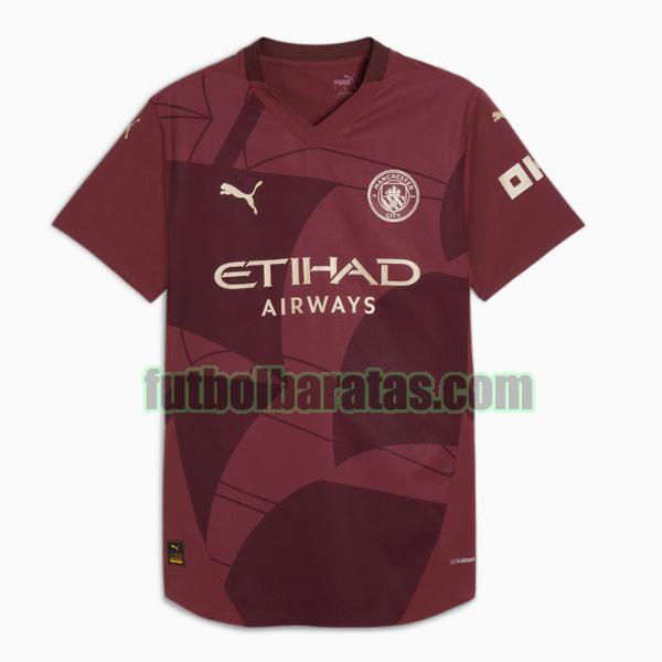 camiseta manchester city 2024 2025 rojo tercera