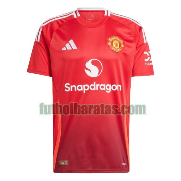 camiseta manchester united 2024 2025 rojo primera