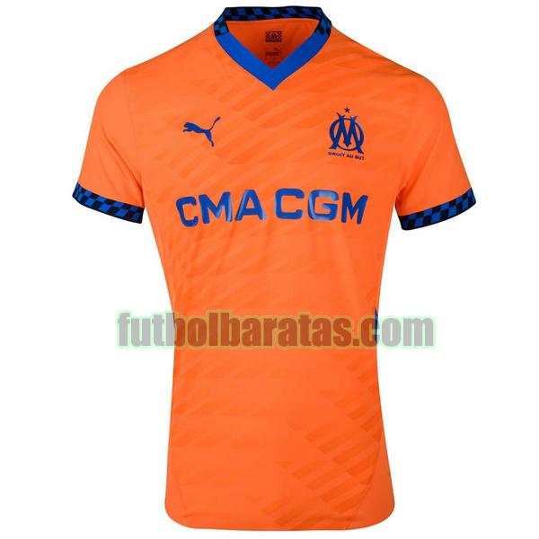 camiseta marsella 2024 2025 naranja tercera