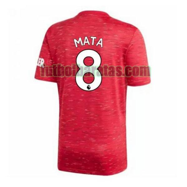 camiseta mata 8 manchester united 2020-2021 primera