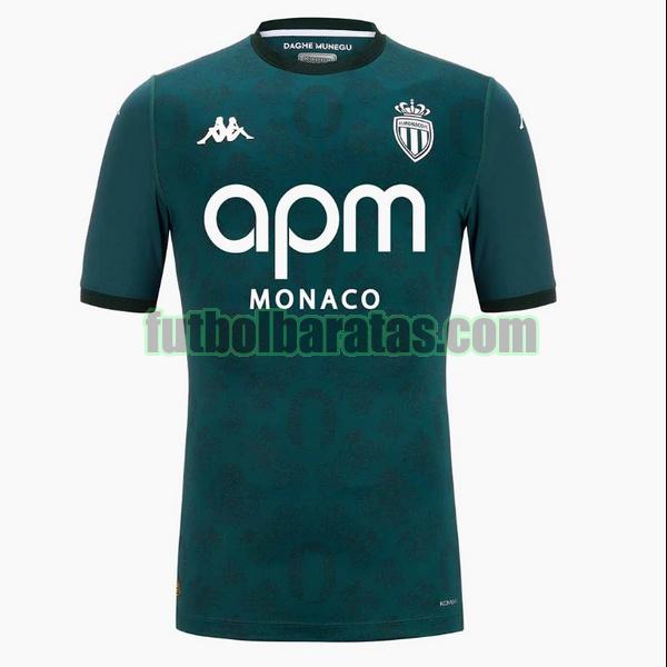 camiseta mónaco 2024 2025 verde segunda