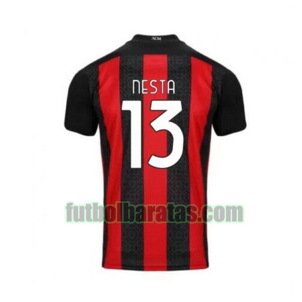 camiseta nesta 13 ac milan 2020-2021 primera