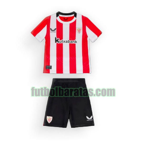 camiseta niño athletic bilbao 2024 2025 rojo blanco primera