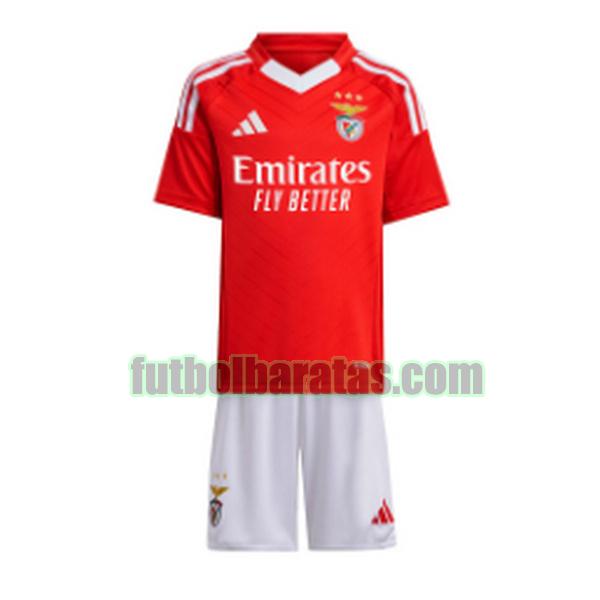 camiseta niño benfica 2024 2025 rojo primera