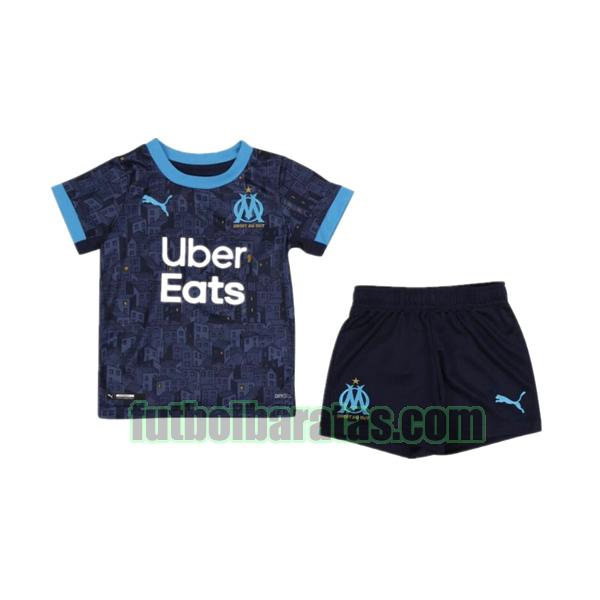 camiseta niño camiseta marsella 2020-2021 segunda