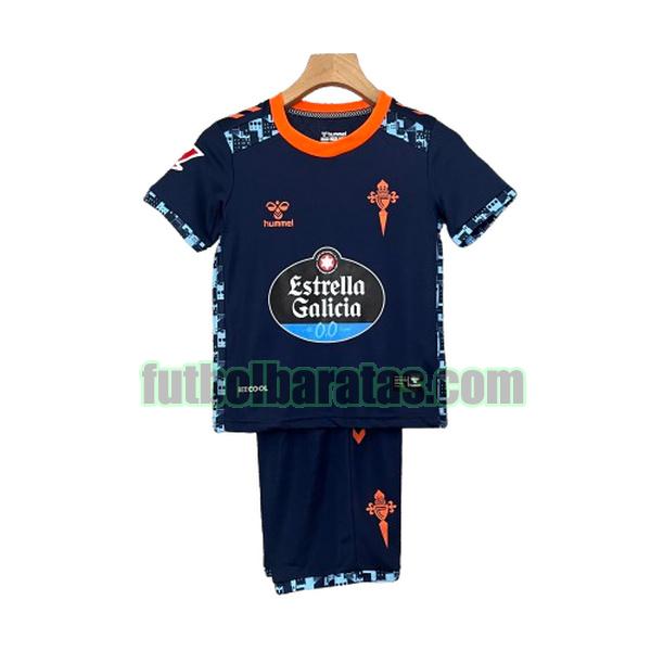 camiseta niño celta de vigo 2024 2025 azul segunda