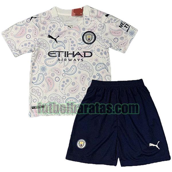 camiseta niño manchester city 2020-2021 tercera