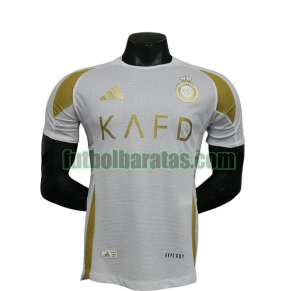 camiseta player al nassr fc 2024 2025 blanco tercera