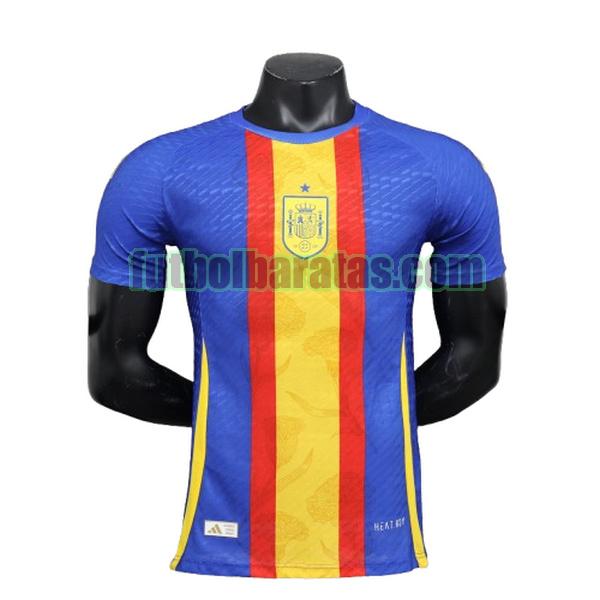 camiseta player españa 2024 azul training