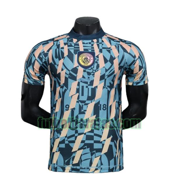 camiseta player manchester city 2024 2025 azul special edition