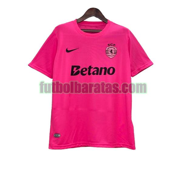 camiseta sporting de lisboa 2024 2025 rosa special edition