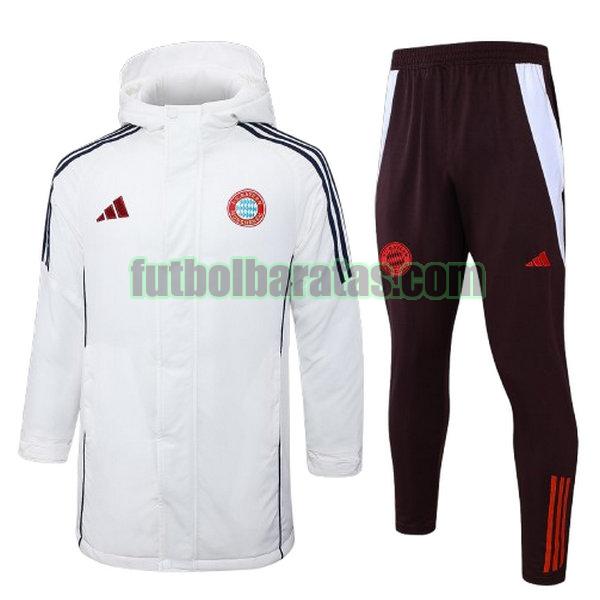 cotton padded clothes bayern munich 2024 25 blanco conjunto