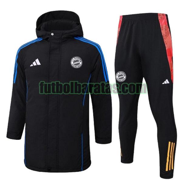 cotton padded clothes bayern munich 2024 25 negro conjunto