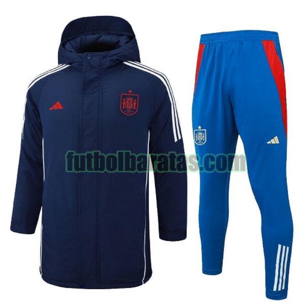 cotton padded clothes españa 2024 2025 azul conjunto