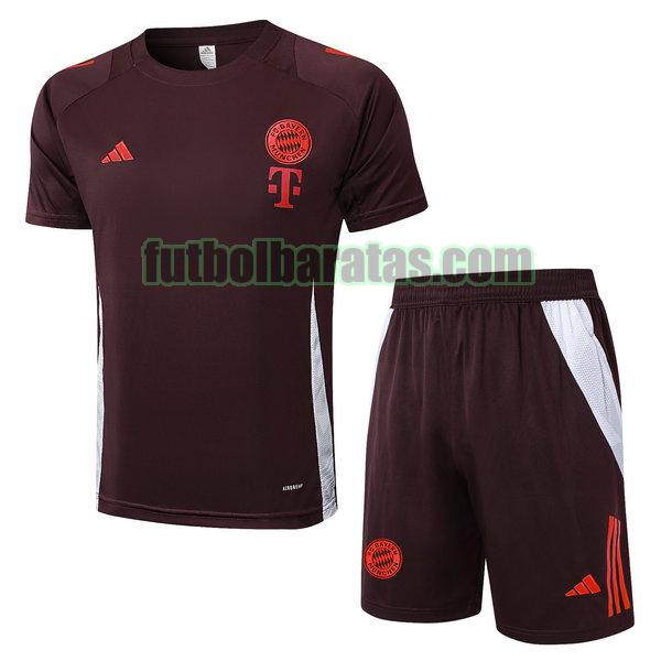 entrenamiento bayern munich 24 25 rojo conjunto